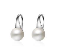 1 Paar Damen Mädchen Ohrringe Ohrstecker ohrhänger 925er Sterling Silber Mit Zirkonia Lange Sterne Mond Schmetterlinge Elegant Retro Perle Hoop Studs Hochzeit Party Ohrschmuck,Allergikerfrei