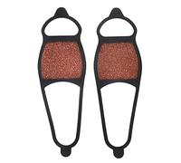 1 Paar Eisgriffe für Schuhe, grober Sand, rutschfeste Schneeschuhe, Traktion, Stollen, Steigeisen, Spikes, Abdeckungen, Eis, Schnee, Griffe für und Stiefel, rutschfeste Greifer, Stollen, Steigeisen