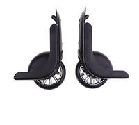 1 Paar Ersatz Rad Wheels Reparatur-Set für Gepäck-Koffer, Ø 79mm