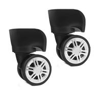 1 Paar Ersatzrollen für Gepäck, Koffer, Hardware, Reparatur, 360 Grad drehbar, robustes Rad, 1