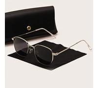 1 Paar geometrische Rahmen modische Sonnenbrillen für den Sommer, elegante Sonnenbrillen, Sonnenbrillen, Strand Accessoires, Sonnenbrillen, Schattieru