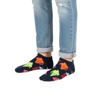 Happy Socks Tagessocke Sneaker Low Ice Cream (Eiscreme) navyblau - 1 Paar, Größe 41-46