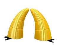 1 Paar Hornförmige Haarspangen Haarnadel Halloween Clips Teufel Haarspangen Zubehör für Cosplay Party