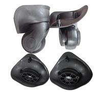 1 Paar Koffer Gepäck 360 Grad Reparatur Zubehör Trolley Rad Teile für Damen Herren