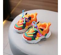 1 Paar Mädchen Mode Sneaker, College Stil Streetwear Schuhe - einfarbiges Obermaterial aus Stoff mit kontrastfarbenen Nähten, TPR Sohle, bequeme Low-T