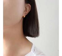 1 Paar minimalistische, filigrane Edelstahl Ohrstecker in Tropfenform, modisches, zierliches Design, geeignet für den täglichen Gebrauch und als Gesch