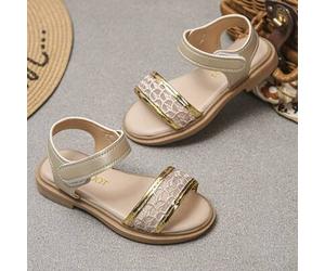 1 Paar neuester Stil modische & vielseitige Elfen Flache Sandalen, weich & bequem, geeignet für den Sommer