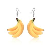 1 Paar Ohrringe, Schmuck, Damen, niedliche Bananen-Ohrstecker, Schmuckzubehör, Geschenk, modische Verarbeitung