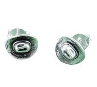 1 Paar Ohrstecker Cowboyhut Westernhut aus 925er Sterling Silber