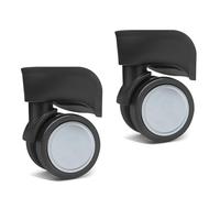 1 Paar robuste Ersatzrollen für Gepäckwagen, 360 Grad Koffer, SilentWheels Hardware-Reparatur, 1