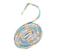 1 Paar Schnürsenkel Mit Farbverlauf Elastischer Schnürsenkel Bedruckte Regenbogen Elastische Sportzubehör Lange Schuh Polyester