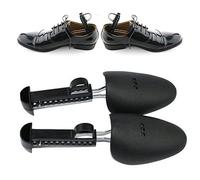 1 Paar Schuhspanner für Damen und Herren aus Kunststoff, verstellbar, 2-Wege-Schuhspanner, Unisex-Schuhspanner, mit schwarzem Halter, Damengröße: 22-28 cm, Herrengröße: 25-32 cm Men:25-32cm