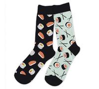 1 Paar Socken - Sushi und Maki, mehrfarbig, One size