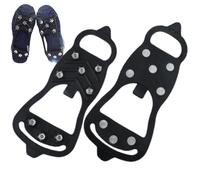 1 Paar Spikes Für Schuhe Winter - Anti Rutsch Schuhspikes, Ice Schuhkrallen Mit 8 Zähne, Schuhkrallen FürEIS Und Schnee, Klampen Schuhe Spikes, Für Wanderschuhe Outdoor Laufens Wandern