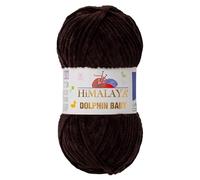 1 Packung/Knäuel Himalaya Dolphin Baby, jeder Strang 100 gr/3,5 oz, 120 mt/ 132 yd, super sperriges Garn, Deckengarn, Samtgarn, Strickgarn, Amigurumi Garn, Babygarn 80343