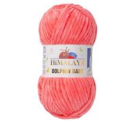 1 Packung/Knäuel Himalaya Dolphin Baby, jeder Strang 100 gr/3,5 oz, 120 mt/ 132 yd, super sperriges Garn, Deckengarn, Samtgarn, Strickgarn, Amigurumi Garn, Babygarn 80332
