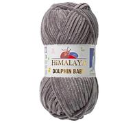 1 Packung/Knäuel Himalaya Dolphin Baby, jeder Strang 100 gr/3,5 oz, 120 mt/ 132 yd, super sperriges Garn, Deckengarn, Samtgarn, Strickgarn, Amigurumi Garn, Babygarn 80320