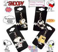 1 Set/1 Stück Hochwertige Serie Snoopy Mini Schlüsselanhänger, süßer Cartoon Metall Anhänger, weicher süßer Snoopy Cartoon Anhänger Mini Metall Reißve