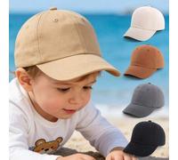 1 Stück/2 Stück/3 Stück Baby Jungen Baseball Kappe, geeignet für 6-24 Monate Babys - einfarbige Kleinkind Sonnenhüte, leicht & bequem, geeignet für sp