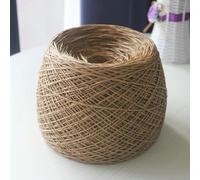 1 Stück 250 g dünnes Bast-Häkelgarn aus Papier, Gras, Baumwolle, runder Strohfaden zum Häkeln, handgefertigt, Diy, Hut, Tasche, Sommer