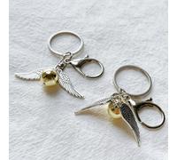 1 Stück/3 Stück Harry Potter Cartoon Tasche Hängedekoration Acryl Schlüsselanhänger Harry Potter Film Zubehör Taschenbeutel Charm Goldener Schnatz Sch