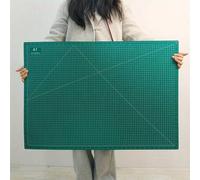 1 Stück/3 Stücke extra große Schneidunterlage - A5/A4/A3 Größe selbstheilende Unterlage mit Gitternetz & diagonalen Schnittführungen für Stoff, Papier