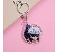 1 Stück Anime Zubehör Cartoon süße Acryl Schlüsselanhänger Anhänger, Gojo Yuji Sukuna Megumi Nanami Nobara Toge Maki Zenin Panda geeignet für Puppen u