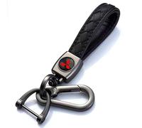 1 Stück Auto Schlüsselanhänger für Mitsubishi Space Star 2019-2023 2024, Autoschlüsselbund Zubehör Schlüsselhalter Autodeko,Red