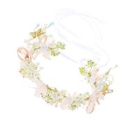 1 Stück Blumenkranz Haarschmuck für Hochzeiten Partys und Fotoshootings Verstellbares Stirnband aus Hochwertigem Material für Einen Perfekten Look