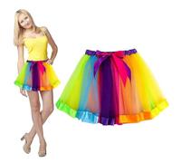 1 Stück Buntes Netzrock, Retro -Persönlichkeit Kurzer Rock, Modischer Kurzer Rock, Geeignet Für Auftritte, Partys, Konzerte