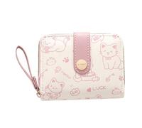 1 Stück Cartoon Bedruckte Brieftasche, Einfache Und Niedliche Brieftasche, Mädchenmünzenbeutel, Pu -Er -Münzbrieftasche.