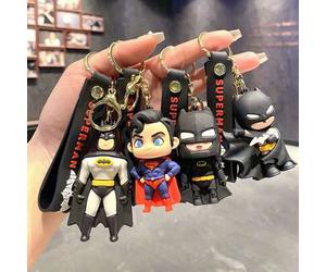 1 Stück Cartoon Superhelden Schlüsselanhänger, Rucksack Accessoire, Schlüsselanhänger Anhänger, geeignet als Geschenk für Jungen und Mädchen, Party Ko