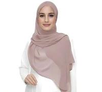 1 Stück Damen Einfarbiger Chiffon Quadratischer Schal, Lässiger Schal geeignet für den täglichen Gebrauch, 110*110cm