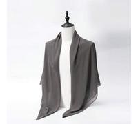 1 Stück Damen einfarbiger Hijab, Chiffon Quadratischer Schal, Lässiger Schal geeignet für den täglichen Gebrauch, passend für Hijab-Outfit