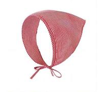 1 Stück Damen Frisches Gingham-Karomuster Französischer Landhausstil Sonnenschutz Bandana Stirnband für Sommer Boho Haarschleife,Kopftuch