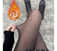 1 Stück Damen sexy transparente Leoparden-Strumpfhose, 80g/220g/300g, Business & sexy Stil Strumpfhosen für Herbst/Winter, warme Leggings (geeignet fü
