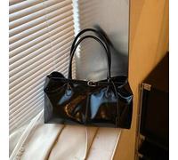 1 Stück Damen Shopper mit hoher Kapazität, Damen PU Leder Schultertasche, Handtasche für Mädchen, klassisch, einfach, Designer Business Stil Tasche, m