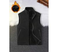 1 Stück dick gefütterter Herbst/Winter Fleece Weste für Herren, Slim Fit, geeignet für Innen- und Außenaktivitäten, auch als Paargeschenk geeignet. Ma