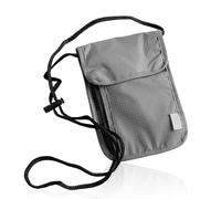 1 Stück Dokumententasche, Wasserdichte Dokumentenaufbewahrungstasche, Umhängetasche, Reisepasstasche, Handytasche Schutzhülle, Geeignet Für Reisen, Geschäftsreisen, Alltag (Grau)