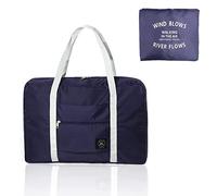 1 Stück dunkelblaue packbare Reisetasche, Gepäckaufbewahrungstasche, Sport- und Fitnessgepäck, tragbare Reisetasche für Reisen, Camping.