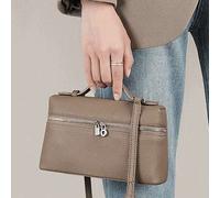 1 Stück einfarbige Litschikorn PU Quadrat Umhängetasche, Damen Kleingeldbörse, geeignet für tägliches modisches Outfit, modische cremefarbene gelbe Da