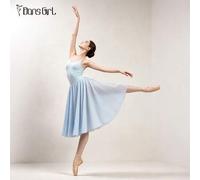 1 Stück eleganter Damen-Ballett-Midirock aus Chiffon, A-Linien-Saum mit elastischem Bund, vielseitiger Tanzrock für den Herbst