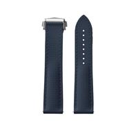 1 Stück FKM Uhrenarmband 22 mm mit Faltschließe for Swatch X(Blue,22mmBlack Buckle)