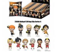 1 Stück Haikyu!! offiziell lizenzierte Blindtüten 3D Anime Figural Taschenverschluss Mysteriöse Blindbox PVC Schlüsselanhänger Zufallsauswahl an Chara