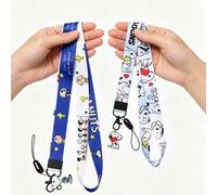 1 Stück Heilender Snoopy dekorativer Schlüsselband, kreative Handyhalterung, Kartenhalter, süßes Cartoon-Accessoire