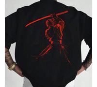 1 Stück Herren modisches, locker sitzendes Kurzarm T-Shirt mit Muster | Exquisites Design | Essentiell für den Sommer | Leicht zu kombinieren, um Dein