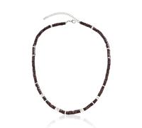 1 Stück Herren-Perlenkette, Surf-Perlenkette, Halsschmuck-Accessoires, Personalisierte Holzperlen-Halskette, Böhmischer Perlen-Choker, Patchwork-Polymer-Perlen-Halskette