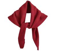 1 Stück Kaschmir-Dreiecksschal, gestrickter Dreiecksschal aus Wollmischung für Damen, Y2k Aesthetic Headscarf Shawl Cozy Neck Warmer Versatile Head Wrap