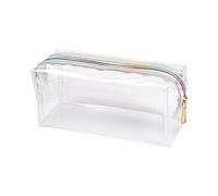 1 Stück klare Reisetasche für Makeup, klare Kulturtasche für Frauen, Mädchen oder Kinder, durchsichtiger Waschbeutel-Organizer, wasserdichter Halter für Makeup-Pinsel und Kosmetik