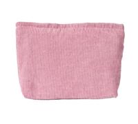 1 Stück Kosmetiktasche Cord,Reise Kulturtasche mit Reißverschluss, Portable Corduroy Makeup Tasche, Portable Reise Makeup Lagerung Organizer, Rosa